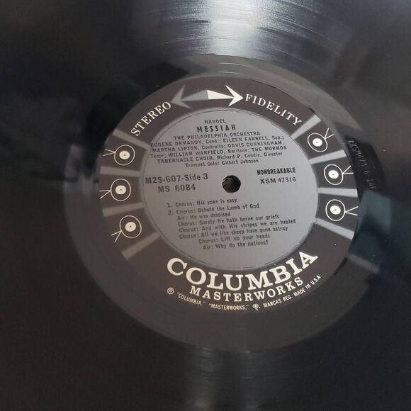 Messiah Philadelphia Orchestra Vinyl Record - Picture 15 of 16